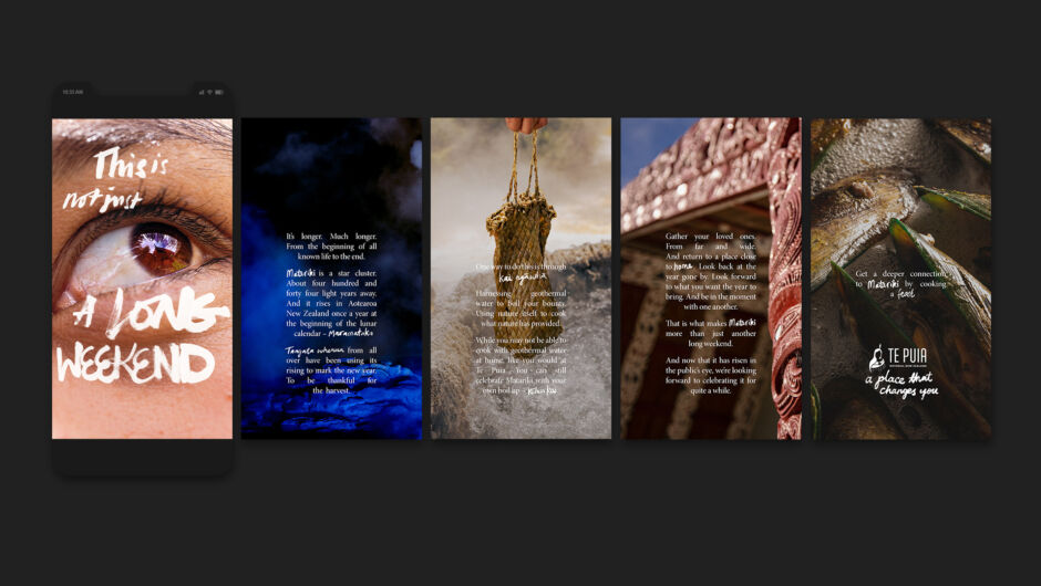 Te Puia Matariki website