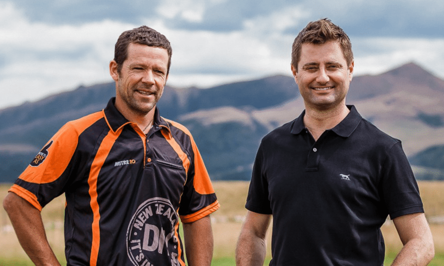 Mitre 10 Stan Scott and George Clarke