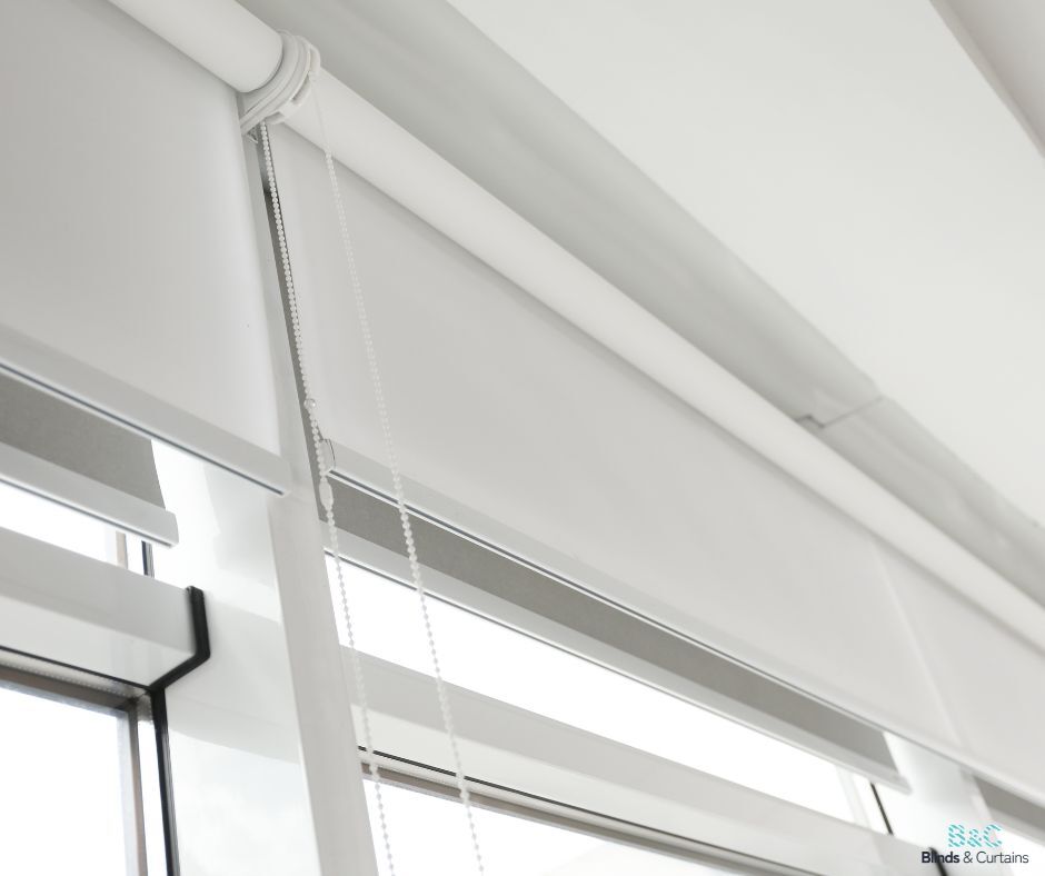 Double Roller Blinds With Thermal Blockout