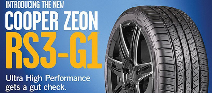 Professional tyres new cooper tires rsg