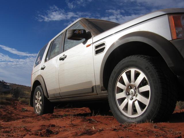 Landrover Discovery  with Cooper HT Plus Tyres