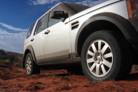 Landrover Discovery  with Cooper HT Plus Tyres