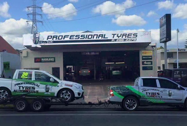 Professional tyres front 