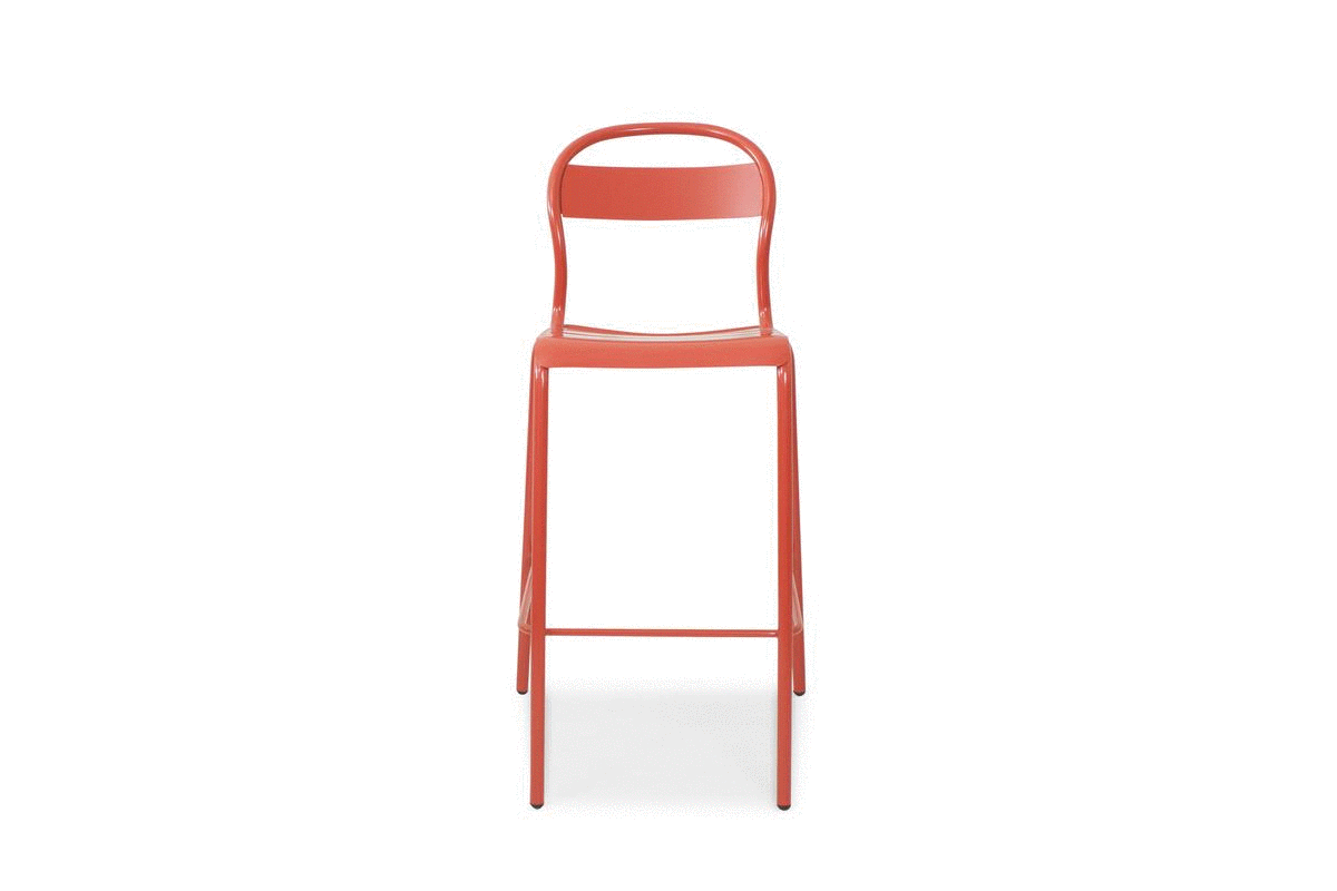 ST Stecca Stool red GIF