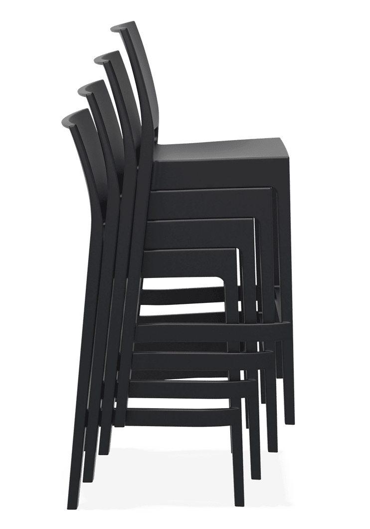 ST Maya Stool Black Stack e