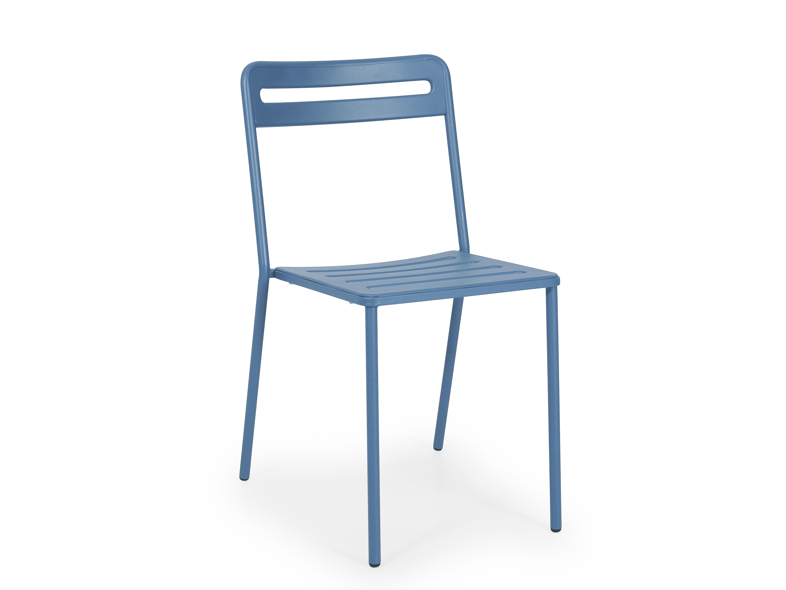 CH C Chair Slatted blue e