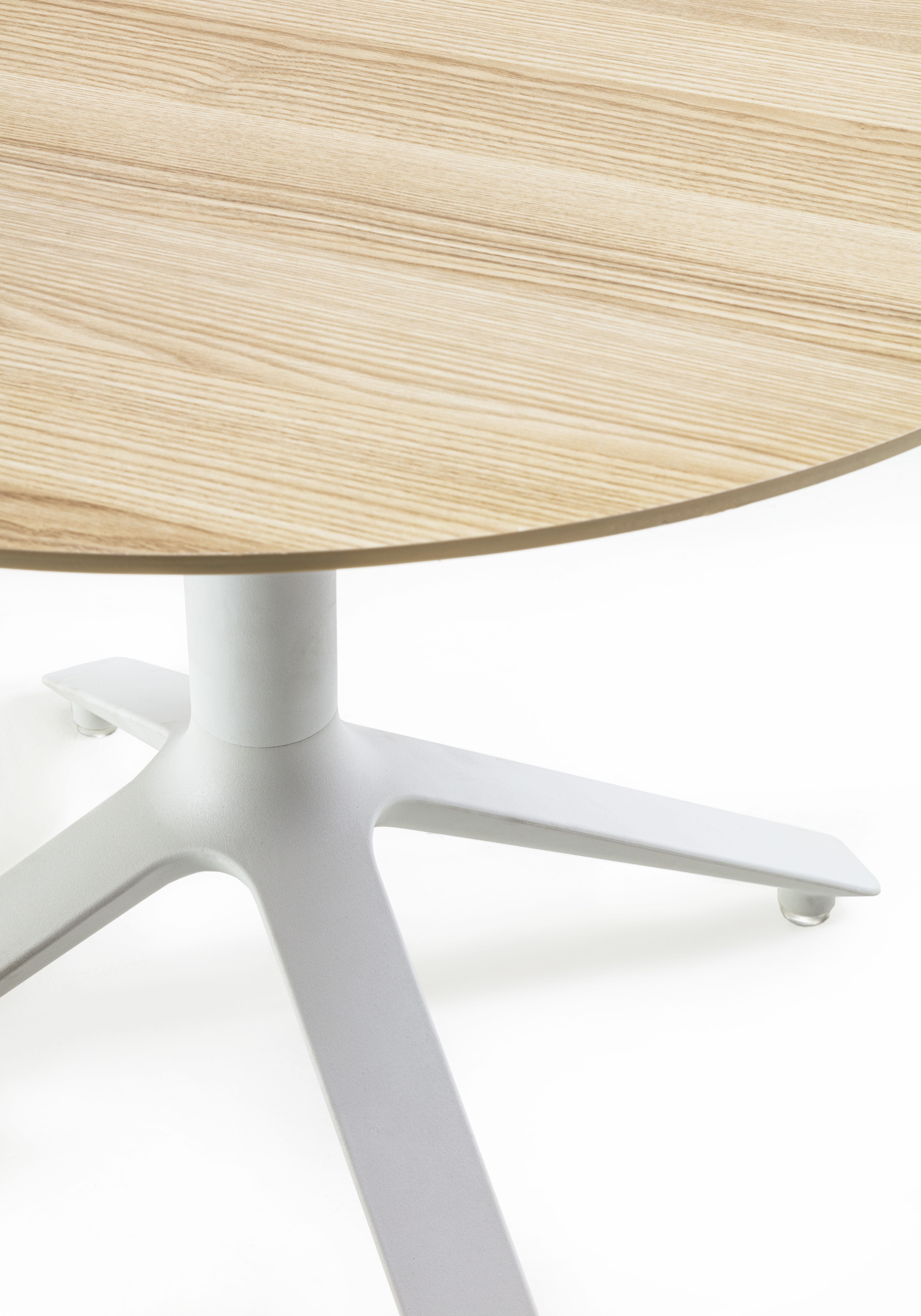 TB Eex Table Base white detail Clear top