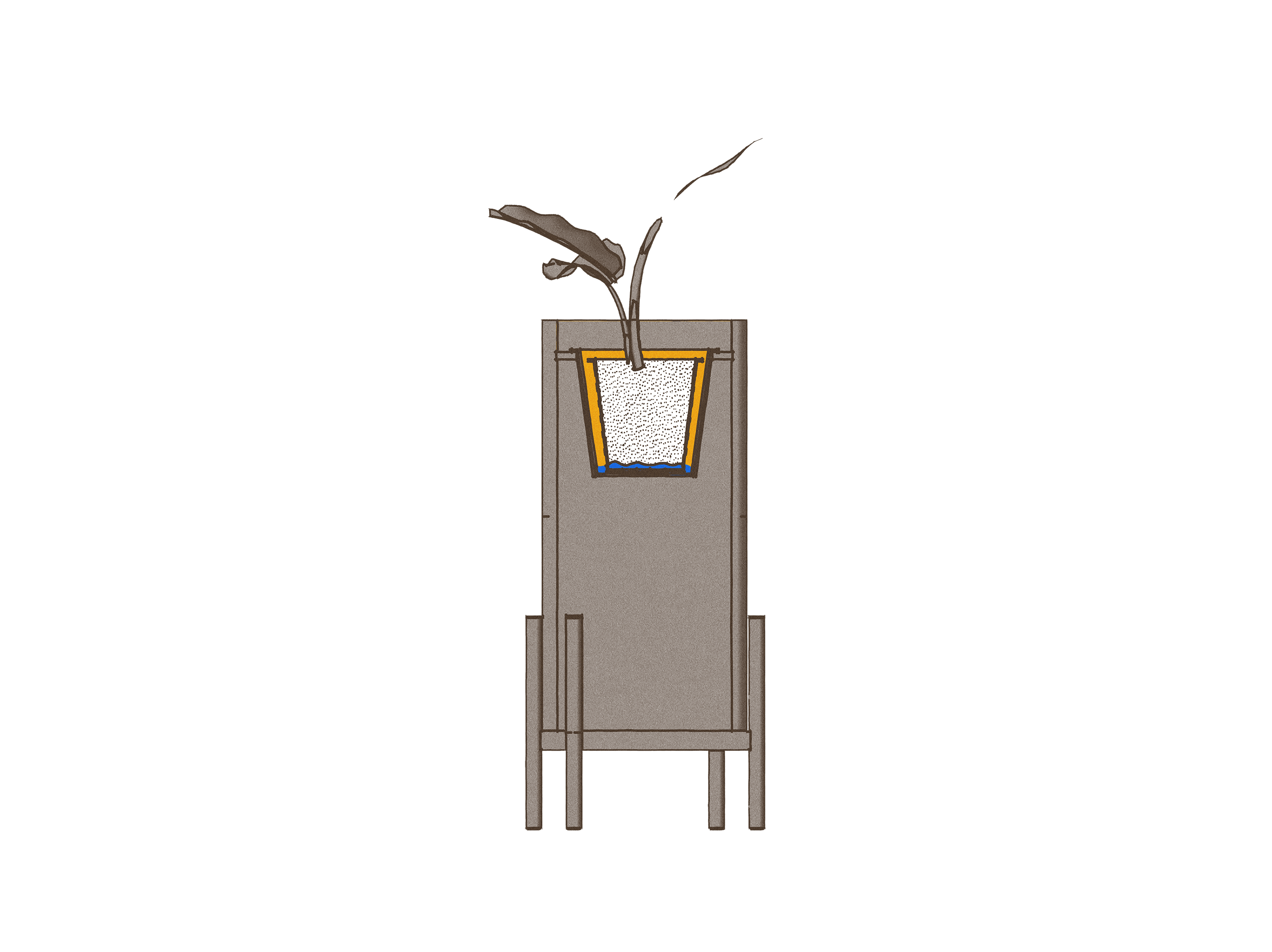 Method Pot Liner detail setting render