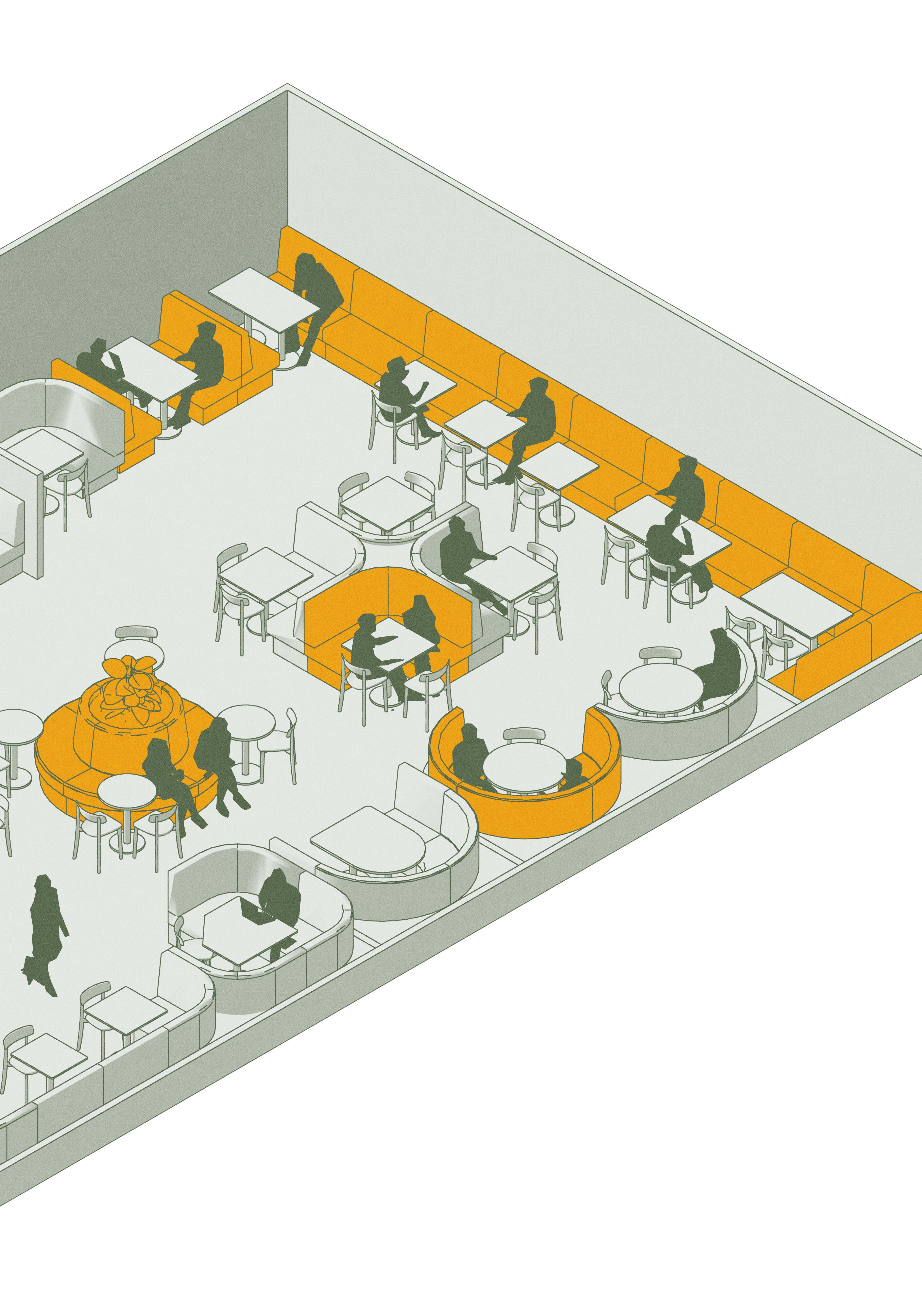 Banquette Visualisation Floorplan