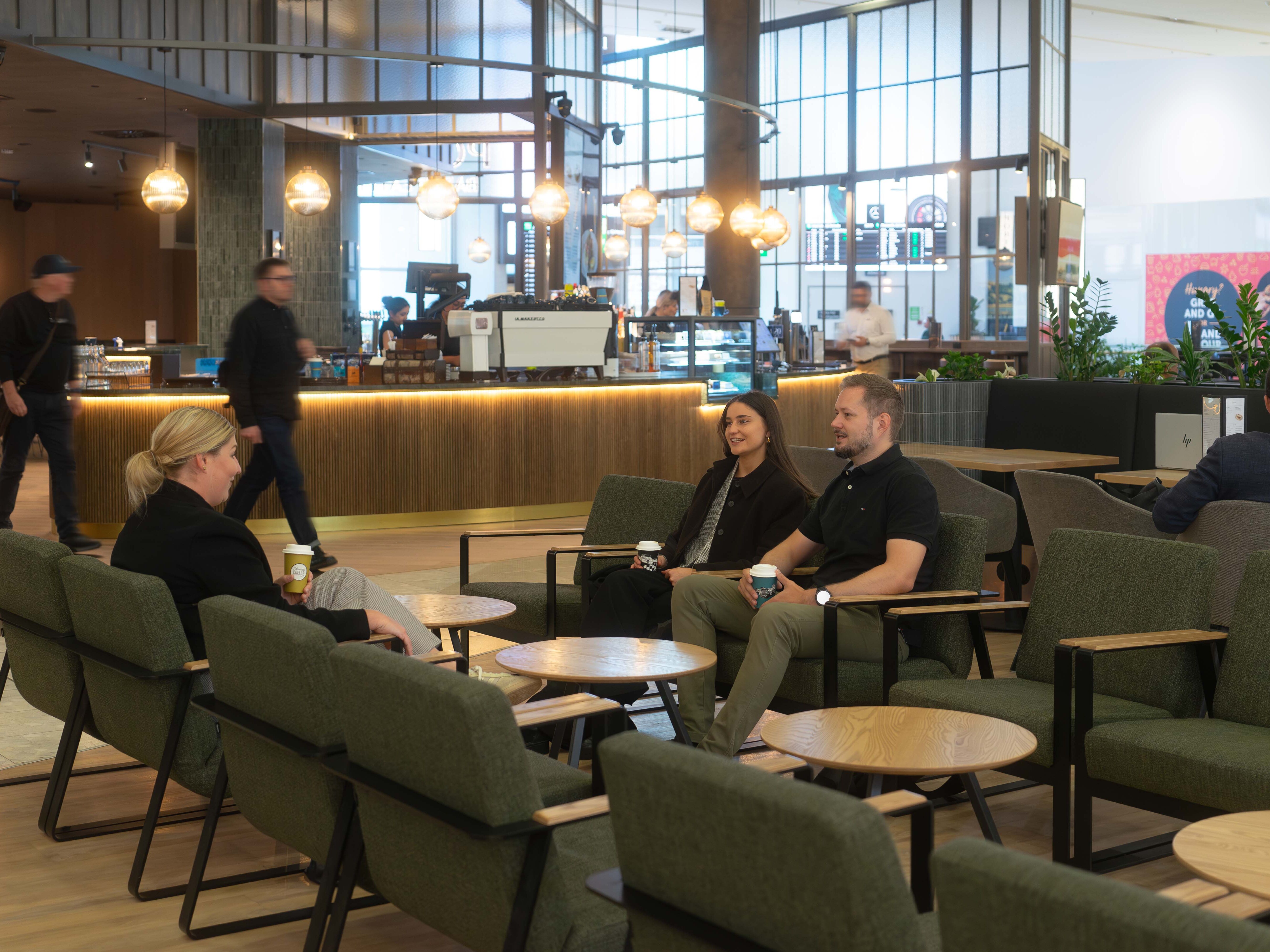 Christchurch Airport Foodcourt Harrows
