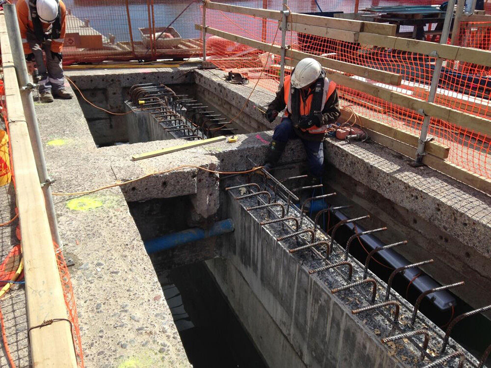 western seawall wharf worker