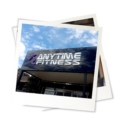 Testimonial Polaroid Anytime Fitness