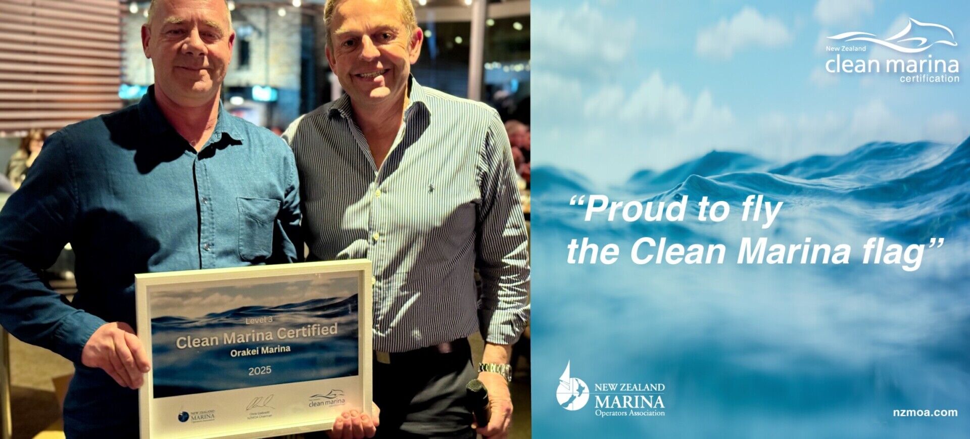 Clean Marina certified L