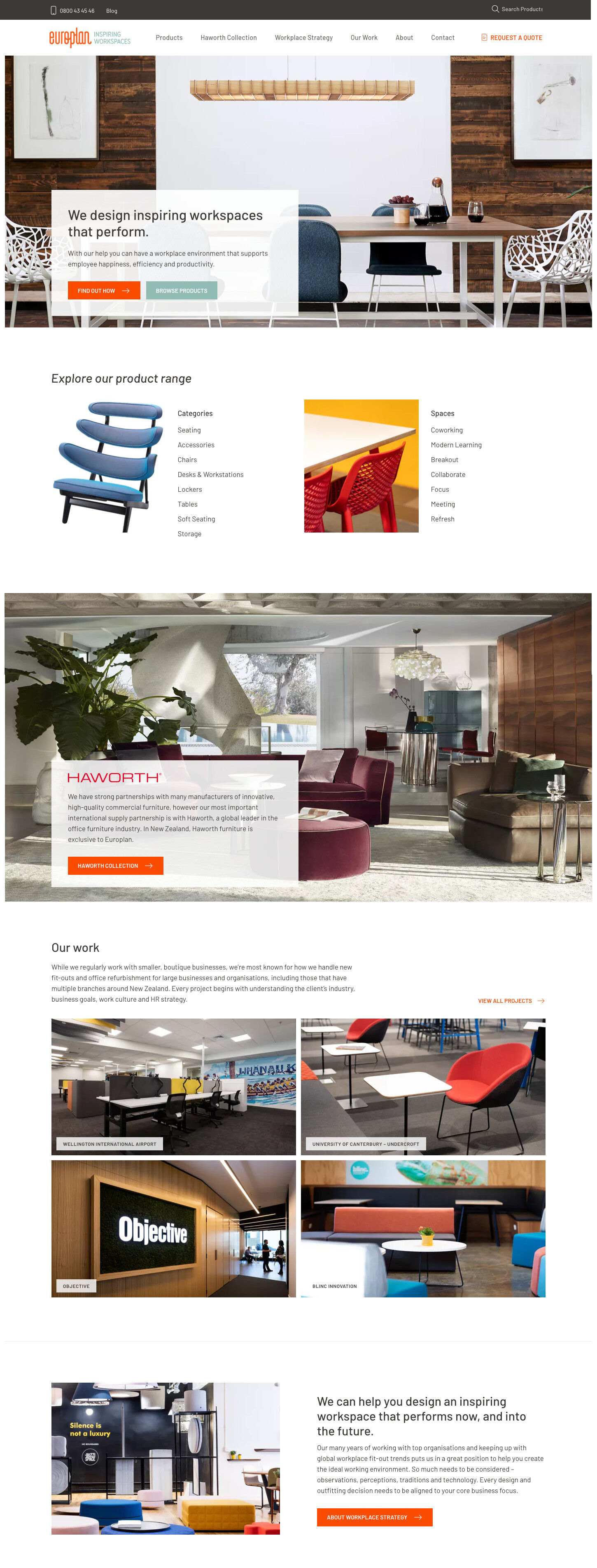 ss europlan website redesign home dt