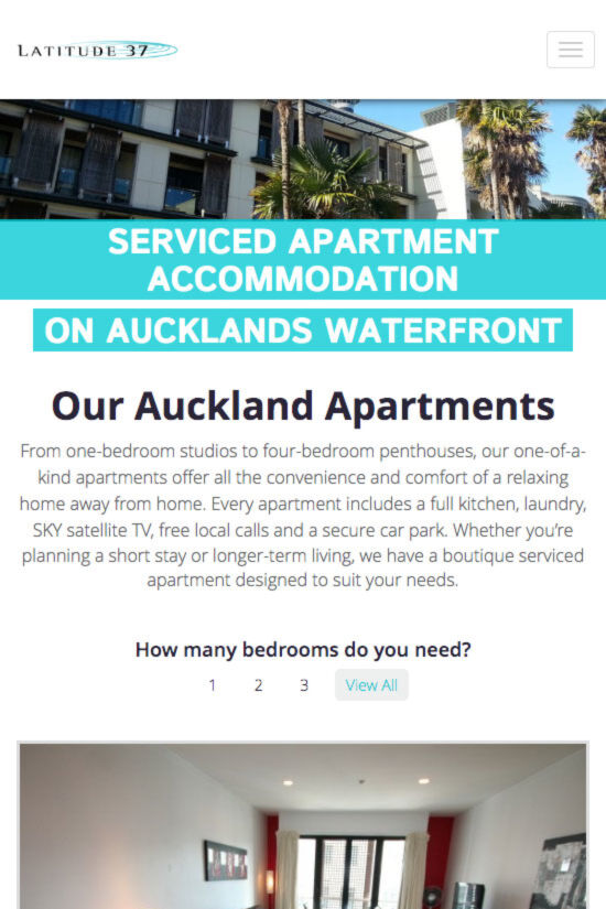 ss latitude website redesign apartments mb