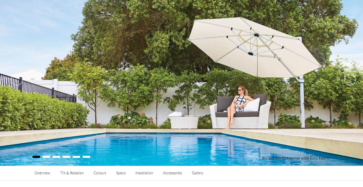 ss shade website design riviera home dt