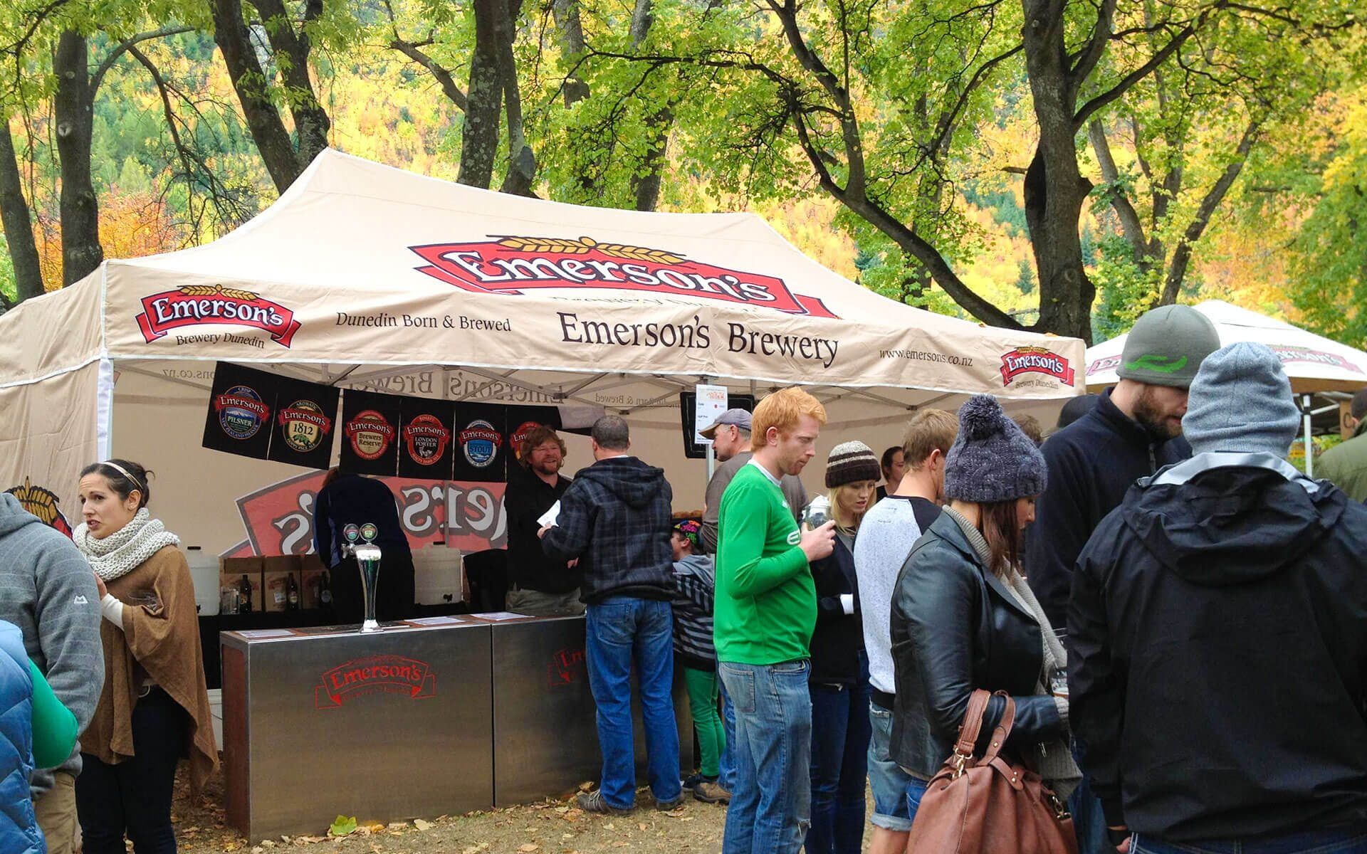 Emerson's Brewing Company Mobile with Pop Up Gazebo | Shade7