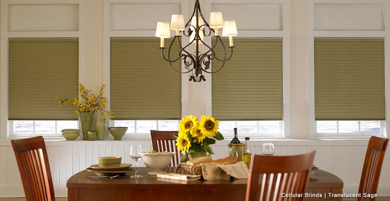 Translucent Honeycomb blinds