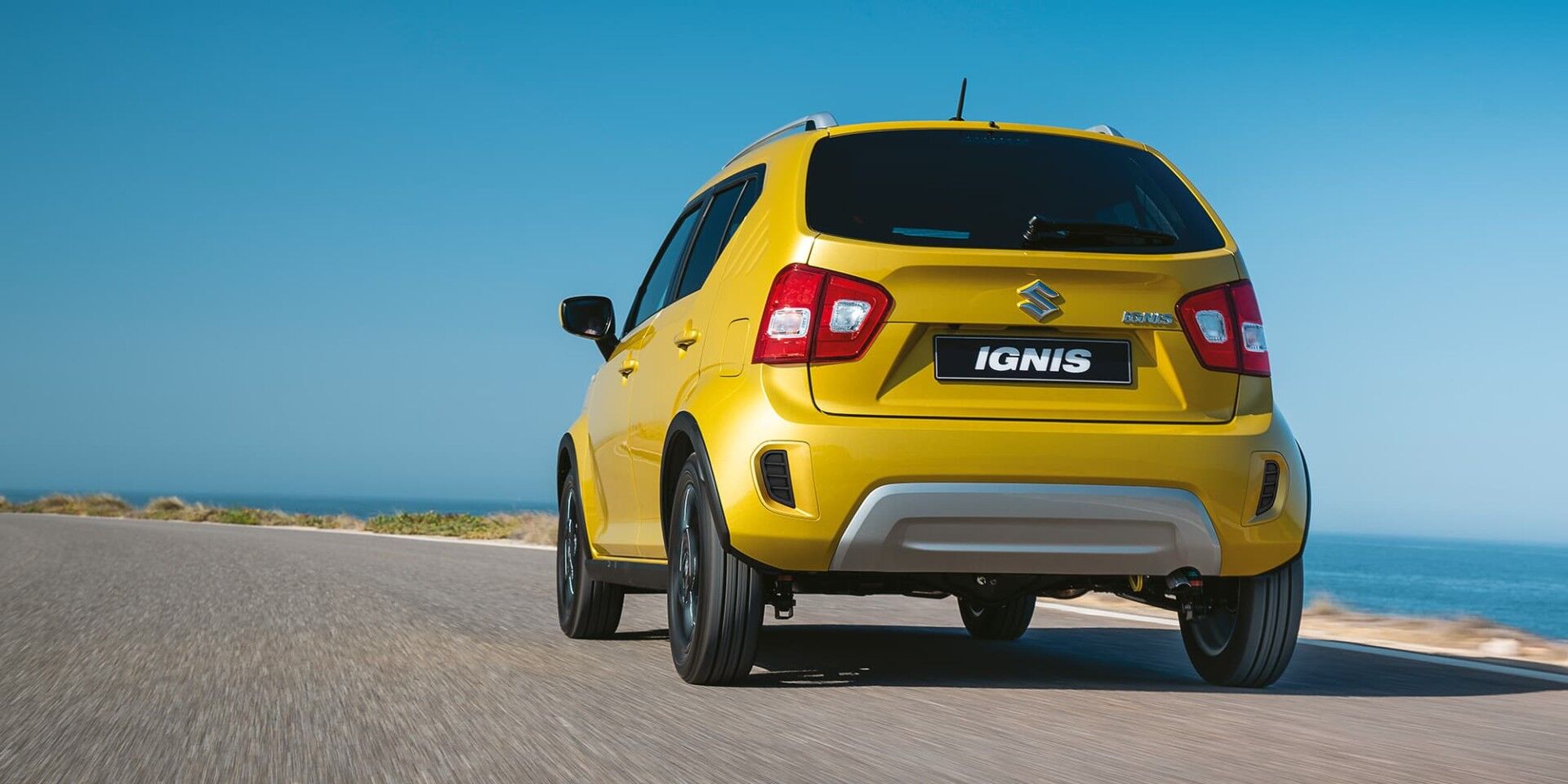 ignis yellow on beach roda