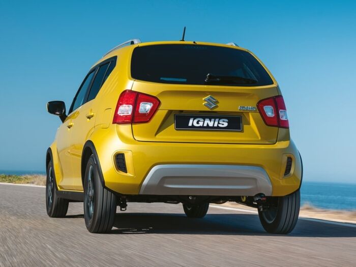 ignis yellow on beach roda