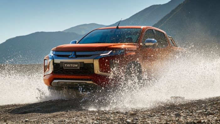 mitsubishi triton splash