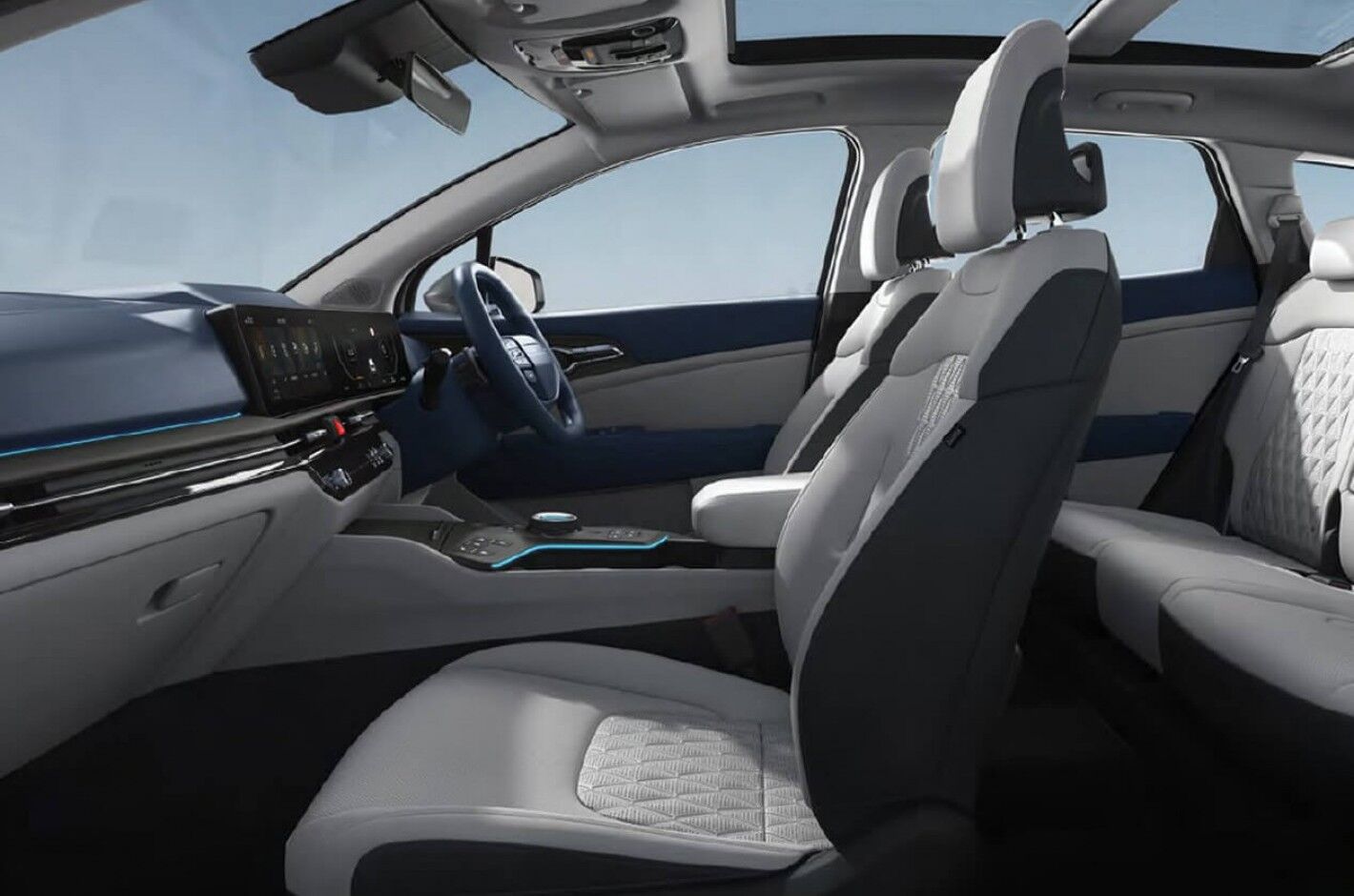 sportage interior 